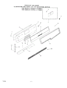 02 - Main Top parts for Roper Range 1213Z2A from AppliancePartsPros.com