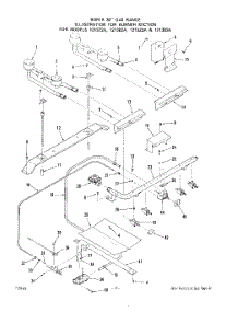 04 - Body parts for Roper Range 1213Z2A from AppliancePartsPros.com