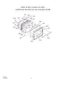 08 - Rotisserie , Griddle parts for Roper Range 1353W1A from AppliancePartsPros.com