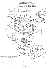 Parts parts for Roper Range 1444W2A from AppliancePartsPros.com