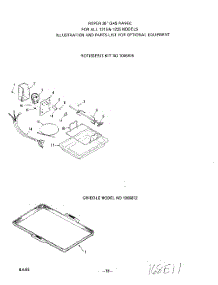 08 - Rotisserie Kit , Griddle parts for Roper Range 1215W0A from AppliancePartsPros.com