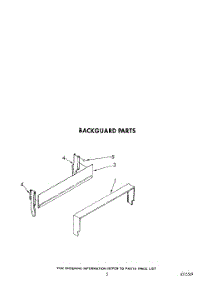 04 - Backguard parts for Roper Range FGP210VW0 from AppliancePartsPros.com