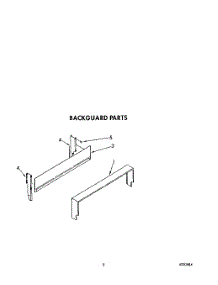 04 - Backguard parts for Roper Range FGP210VW2 from AppliancePartsPros.com