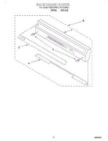 04 - Backguard parts for Roper Range FGP210EN1 from AppliancePartsPros.com