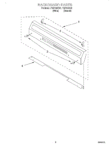 04 - Backguard parts for Roper Range FGP300EN2 from AppliancePartsPros.com