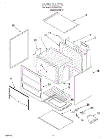 02 - Oven parts for Roper Range FGP240HQ0 from AppliancePartsPros.com