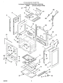 04 - Chassis parts for Roper Range FGS337GW5 from AppliancePartsPros.com