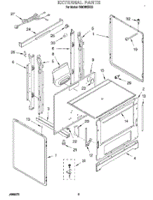 04 - External, Lit / Optional parts for Roper Range SGC355XX3 from AppliancePartsPros.com