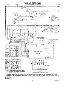 06 - Wiring Diagram parts for Roper Oven B8758X1 from AppliancePartsPros.com