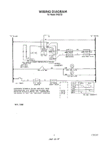 06 - Wiring Diagram parts for Roper Oven B4607B1 from AppliancePartsPros.com