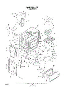 03 - Oven parts for Roper Range N9257L1 from AppliancePartsPros.com