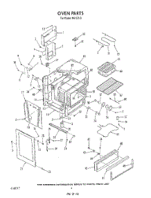 05 - Oven parts for Roper Range N9157L0 from AppliancePartsPros.com