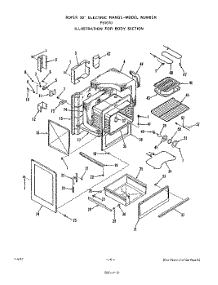 04 - Body parts for Roper Range F9157W0 from AppliancePartsPros.com