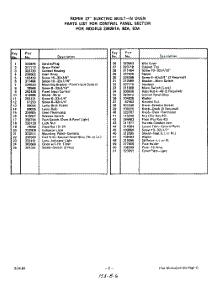 03 - Oven Door Lock parts for Roper Range 2092B2A from AppliancePartsPros.com
