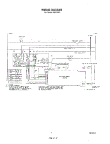 07 - Wiring Diagram parts for Roper Oven B9308W3 from AppliancePartsPros.com