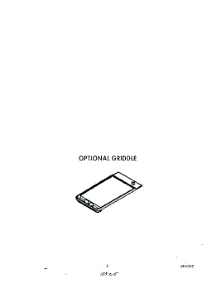 05 - Optional Griddle parts for Roper Range F9257W0 from AppliancePartsPros.com