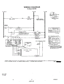 08 - Wiring Diagram parts for Roper Range F9257W0 from AppliancePartsPros.com