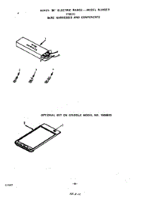 07 - Wire Harness And Components , Lit / O parts for Roper Range F9857W0 from AppliancePartsPros.com