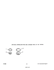 04 - Lit / Optional Porcelain Pan And Chro parts for Roper Range 2456X2A from AppliancePartsPros.com