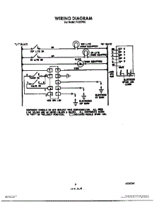 07 - Wiring Diagram parts for Roper Range F4357W2 from AppliancePartsPros.com