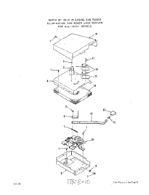 05 - Power Lock parts for Roper Range 1355W3A from AppliancePartsPros.com