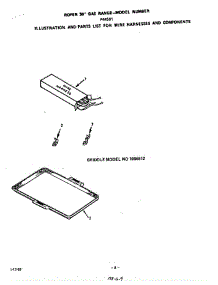 Wire Harness parts for Roper Range F4458W1 from AppliancePartsPros.com