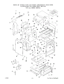 05 - Lower Oven Door parts for Roper Range 1893W0A from AppliancePartsPros.com