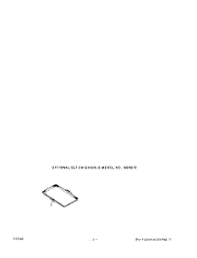 03 - Lit / Optional Griddle parts for Roper Range 1885W1A from AppliancePartsPros.com