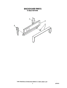 04 - Backguard parts for Roper Range FGP315VW4 from AppliancePartsPros.com