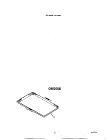 06 - Griddle parts for Roper Range F4558W0 from AppliancePartsPros.com