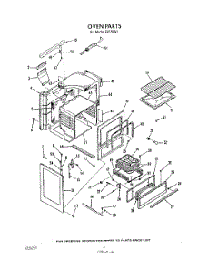 05 - Oven parts for Roper Range F4558W1 from AppliancePartsPros.com