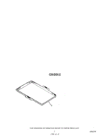 06 - Griddle parts for Roper Range F4558W1 from AppliancePartsPros.com