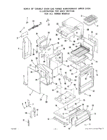 05 - Body parts for Roper Range 1895W0A from AppliancePartsPros.com
