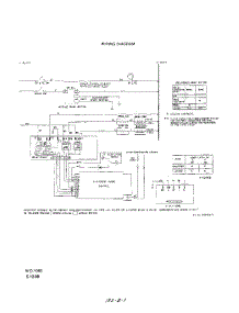 10 - Wiring Diagram parts for Roper Range F8857W0 from AppliancePartsPros.com