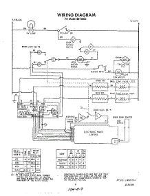 06 - Wiring Diagram parts for Roper Oven B8758B3 from AppliancePartsPros.com