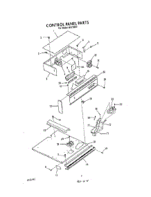 03 - Control Panel , Lit / Optional parts for Roper Oven B8758B2 from AppliancePartsPros.com