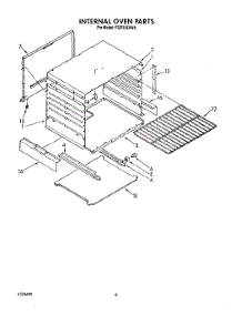 06 - Internal Oven parts for Roper Range FGP335VW0 from AppliancePartsPros.com