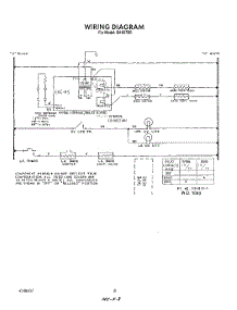 06 - Wiring Diagram parts for Roper Oven B4607B0 from AppliancePartsPros.com