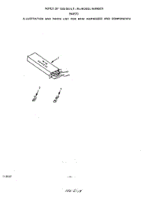 07 - Wire Harness parts for Roper Oven B445710 from AppliancePartsPros.com