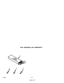 05 - Wire Harness And Components parts for Roper Range F5358W0 from AppliancePartsPros.com