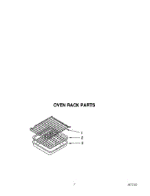 06 - Oven Rack, Lit / Optional parts for Roper Range FGS387YW2 from AppliancePartsPros.com