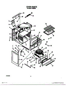 05 - Oven parts for Roper Range F6558W0 from AppliancePartsPros.com
