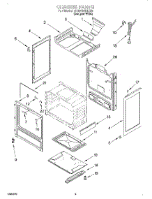 04 - Chassis parts for Roper Range FGP335EQ0 from AppliancePartsPros.com