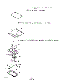 07 - Griddle , Griddle / Grill Cover parts for Roper Range 2492L0A from AppliancePartsPros.com