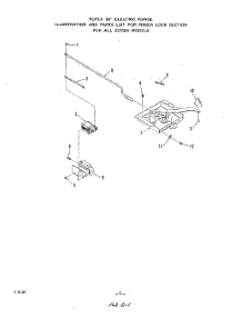 05 - Power Lock parts for Roper Range 2275W0A from AppliancePartsPros.com