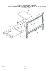 06 - Trim And Micro Mounting parts for Roper Range 2095B1A from AppliancePartsPros.com