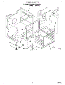 04 - Oven parts for Roper Range FES364BL2 from AppliancePartsPros.com