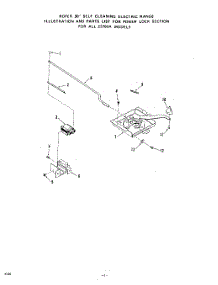 02 - Backguard parts for Roper Range 2376W0A from AppliancePartsPros.com