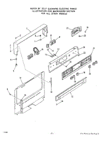 03 - Main Top parts for Roper Range 2376W0A from AppliancePartsPros.com
