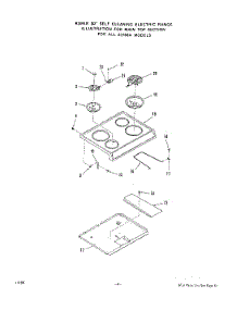 04 - Optional Griddle parts for Roper Range 2376W0A from AppliancePartsPros.com